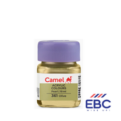 CAMEL FABRICA ACRYLIC COLOUR - PEARL 361 OLIVE 10ML